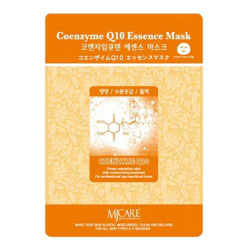 Маска для лица Mijin Coenzyme Q10 Essence Mask 23 г в Летуаль