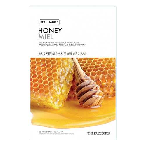 Маска для лица The Face Shop Real Nature Honey Face Mask 20 г в Летуаль