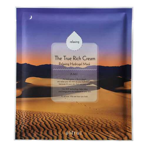 Маска для лица Ultru The True Rich Cream Relaxing Hydrogel Mask 25 г в Летуаль