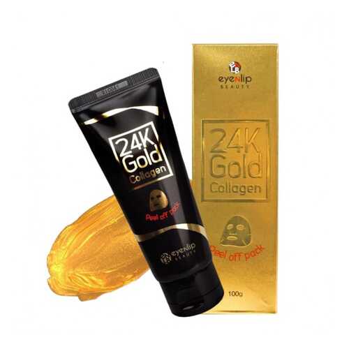 Маска-пленка очищающая с 24к золотом 24K GOLD COLLAGEN PEEL OFF PACK 100гр в Летуаль