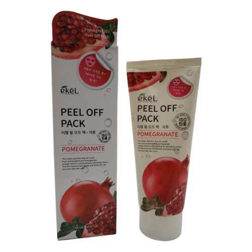 Маска-пленка с экстрактом граната Ekel Peel Off Pack Pomegranate 180 мл в Летуаль