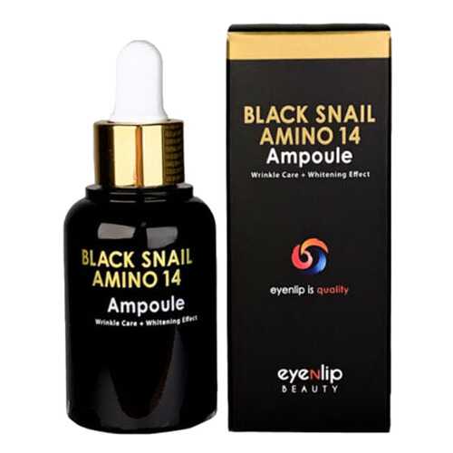 Сыворотка для лица Eyenlip Black Snail Amino 14 Ampoule 30 мл в Летуаль