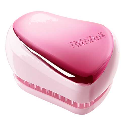 Расческа Tangle Teezer Compact Styler Baby Doll Pink Chrome CS-BPC-010220 в Летуаль
