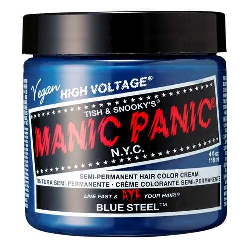 Краска для волос Manic Panic Classic Creme Blue Steel 118 г в Летуаль