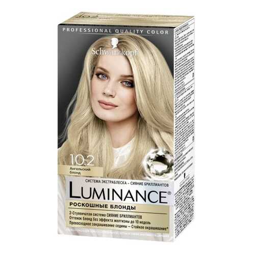 Краска для волос Schwarzkopf Luminance Color 10.2 Ангельский блонд 165 мл в Летуаль