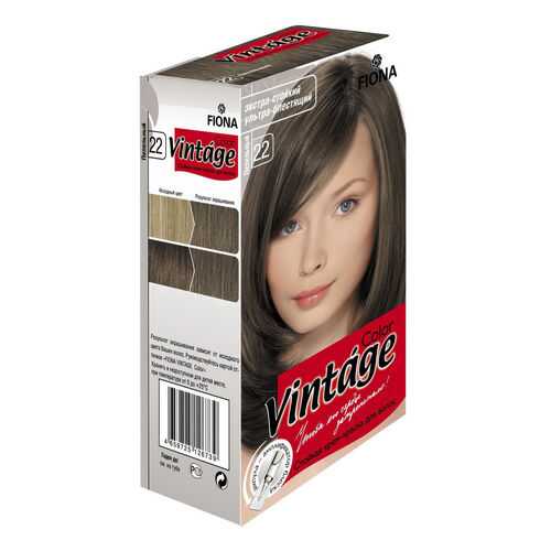 Крем краска FIONA Vintage Color тон 22 пепельный в Летуаль