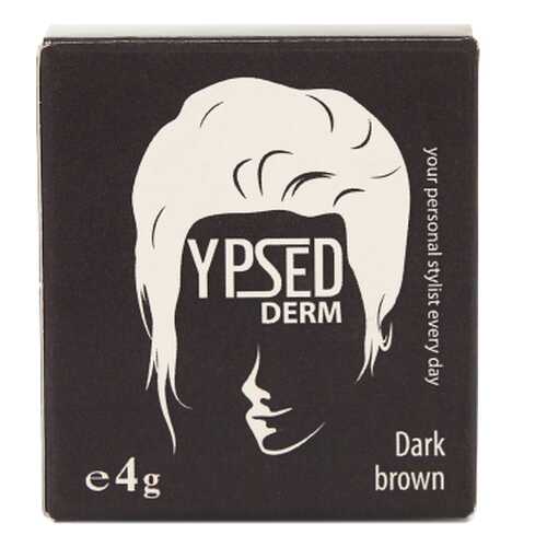 Пудра-камуфляж для волос YpsedDerm Dark brown (темно-коричневый), 4 гр в Летуаль