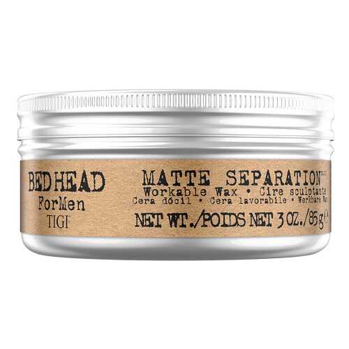 Средство для укладки волос Tigi Bed Head for Men Matte Separation Workable Wax 85 г в Летуаль