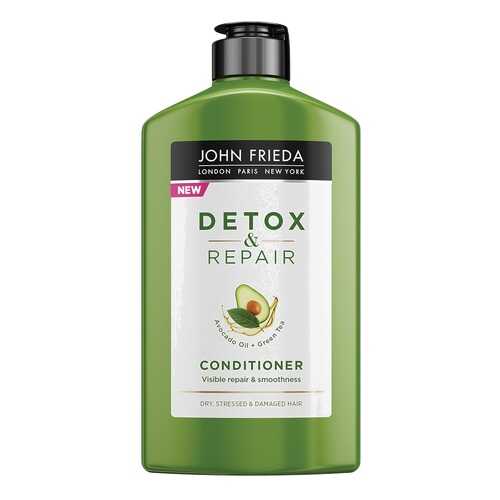 Кондиционер John Frieda Detox & Repair для восстановления и гладкости волос в Летуаль