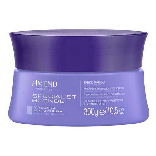 Маска для волос Amend Mask Neutralizing Specialist Blond 300 мл в Летуаль