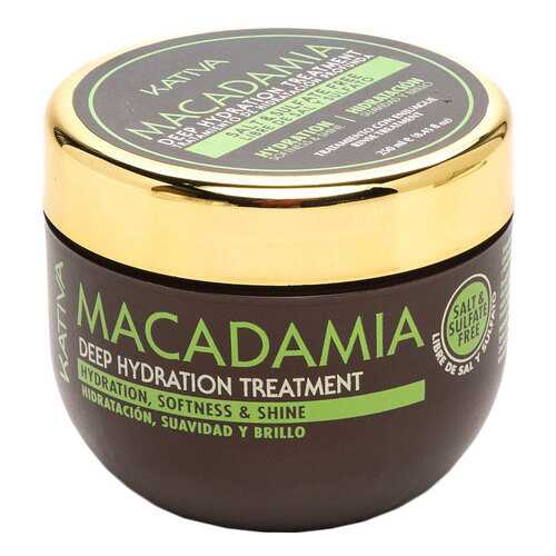 Маска для волос Kativa Macadamia Deep Hydrating Treatment 250 мл в Летуаль