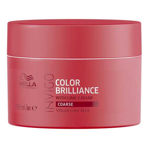 Маска для волос Wella Professionals Invigo Color Brilliance Coarse Hair Mask 150 мл в Летуаль