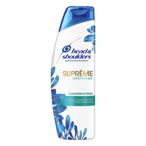 Шампунь HEAD&SHOULDERS против перхоти Supreme Укрепление Масло Арганы 300мл в Летуаль