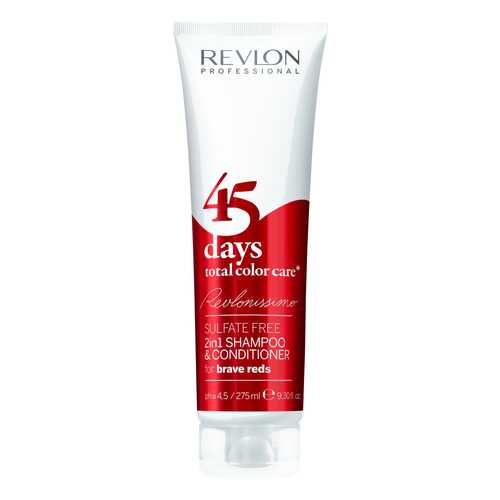 Шампунь-кондиционер Revlon Professional 45 Days Intense Brave Reds 275 мл в Летуаль