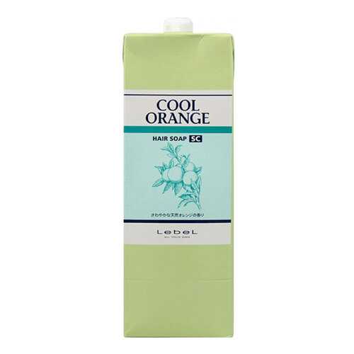 Шампунь Lebel Cool Orange Hair Soap Super Cool 1,6 л в Летуаль