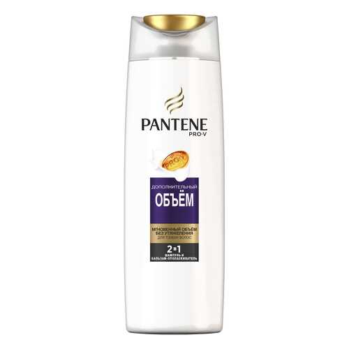 Шампунь Pantene 2в1 Дополнительный объем для тонких волос 400 мл в Летуаль