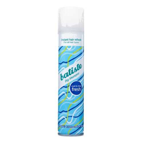 Сухой шампунь BATISTE Fresh с освежающим ароматом, 200 мл в Летуаль